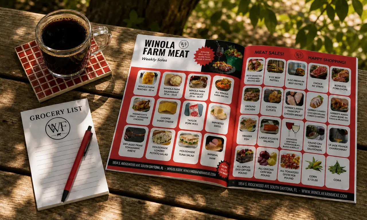 Weekly Sale Picnic Announcement